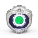 026 Headlamp Yamaha Fz6N 04-09 Hid Angel Halo Eye Green